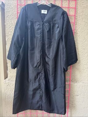 Classic Black Graduation Gown